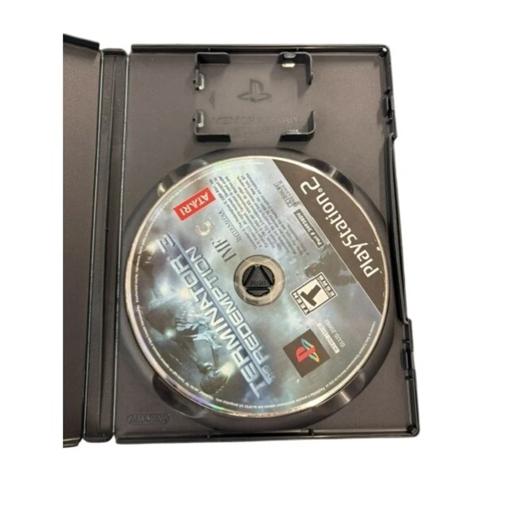 Terminator 3 The Redemption Sony PlayStation 2 PS2 Atari 2004 Sci-Fi Action Game